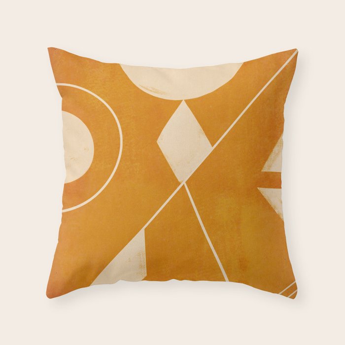 Abstract line art 32 Throw Pillow Gallery Image 6