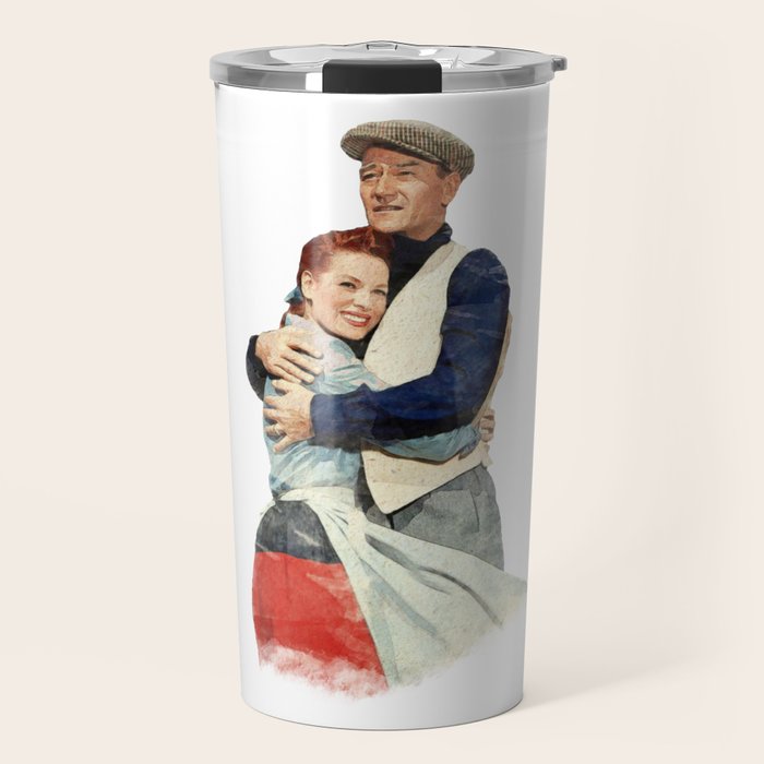 The Quiet Man - Watercolor Travel Mug Gallery Image 1