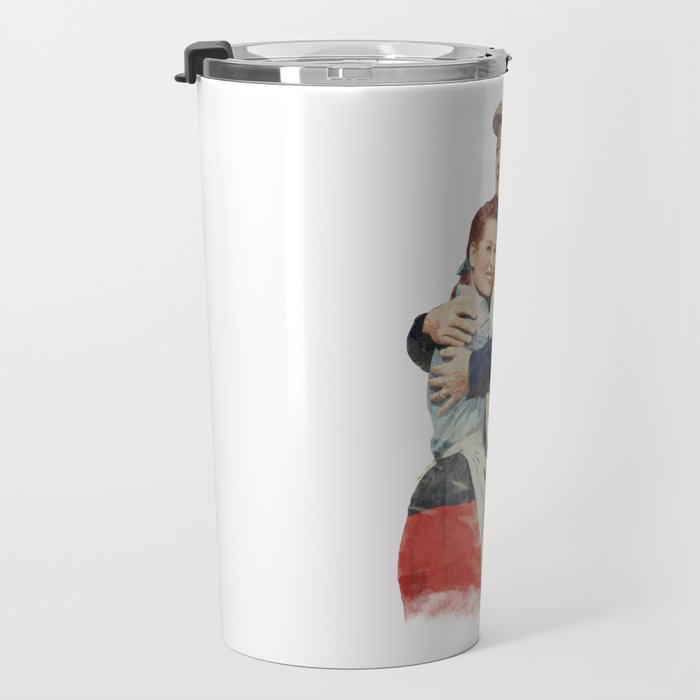 The Quiet Man - Watercolor Travel Mug Gallery Image 3