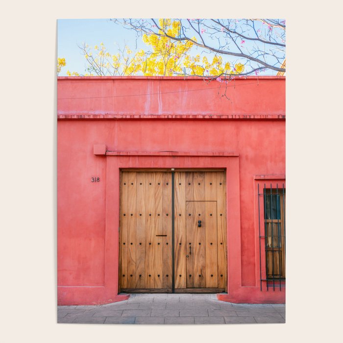 Wooden doors of Oaxaca | Mexico Travel Photography  Poster Gallery Image 4