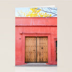 Wooden doors of Oaxaca | Mexico Travel Photography  Stationery Card Gallery Image 2