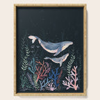 Whales and Coral Serving Tray Gallery Image 1