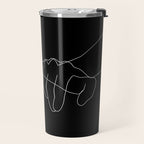 Black Pinky Swear Travel Mug Gallery Image 2