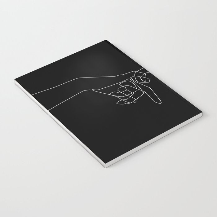 Black Pinky Swear Notebook Gallery Image 3