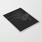Black Pinky Swear Notebook Gallery Image 3