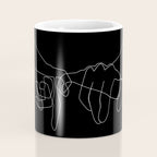 Black Pinky Swear Coffee Mug Gallery Image 4