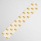 Good Meowâing 9 yoga warrior II Table Runner Gallery Image 3