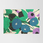 Blue Petunia Study Rug Gallery Image 2