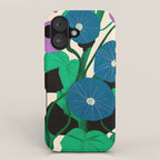 Blue Petunia Study iPhone Case Gallery Image 1