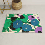 Blue Petunia Study Rug Gallery Image 1