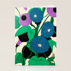Blue Petunia Study Stationery Card Gallery Image 2