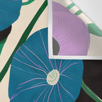 Blue Petunia Study Wall Tapestry Gallery Image 3
