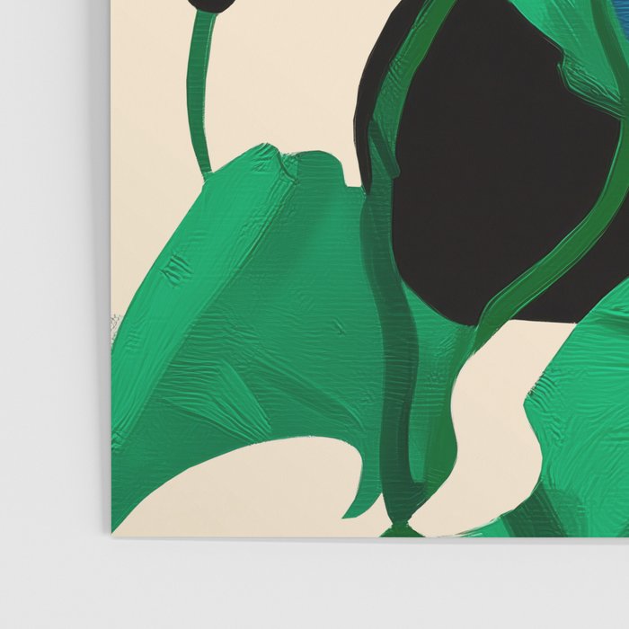 Blue Petunia Study Poster Gallery Image 3