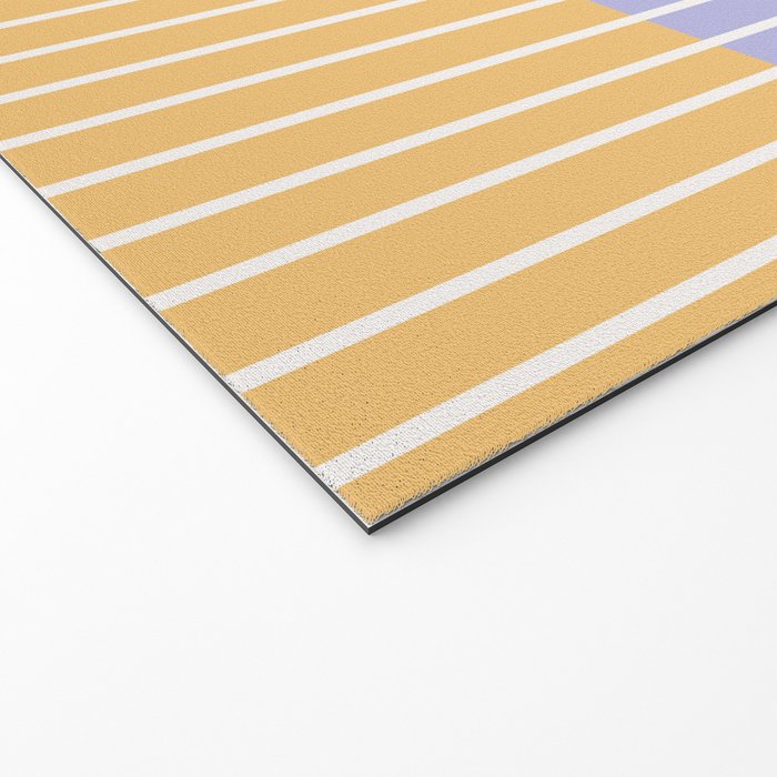 Color Block Line Abstract XXI Welcome Mat Gallery Image 2