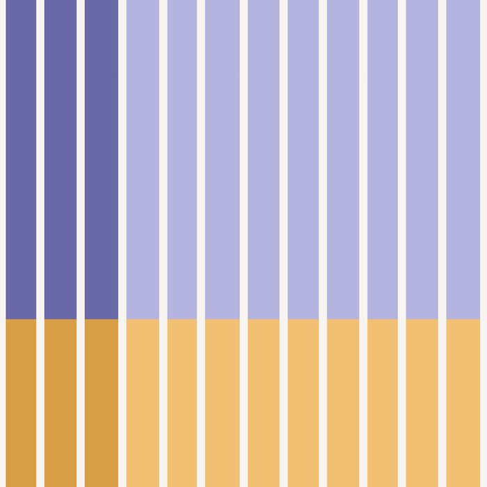 Color Block Line Abstract XXI Coffee Mug Gallery Image 2