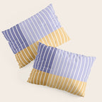 Color Block Line Abstract XXI Pillow Sham Gallery Image 3
