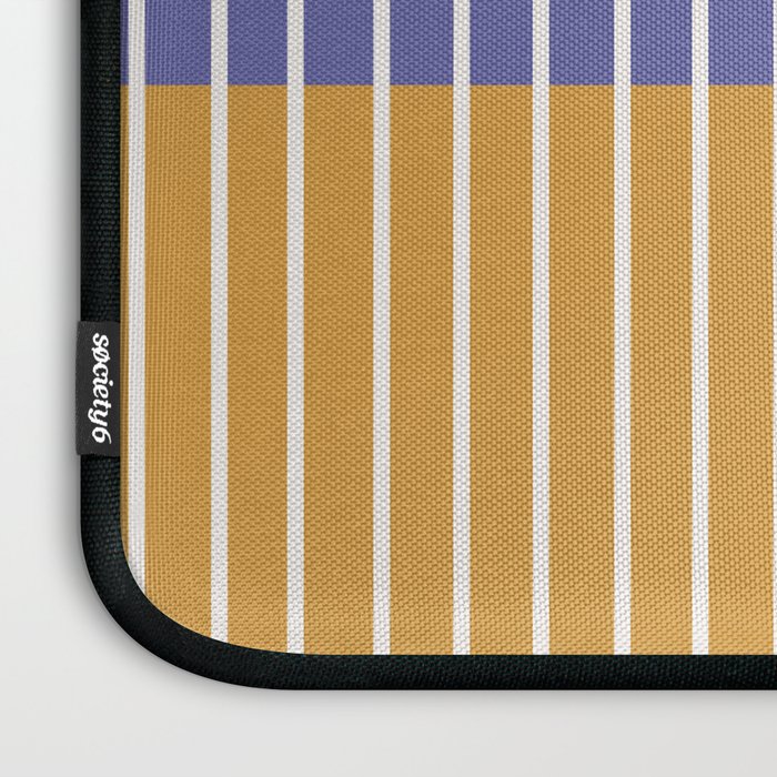 Color Block Line Abstract XXI Laptop Sleeve Gallery Image 3