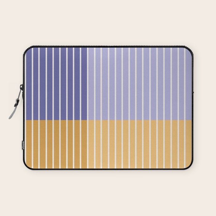Color Block Line Abstract XXI Laptop Sleeve Gallery Image 1