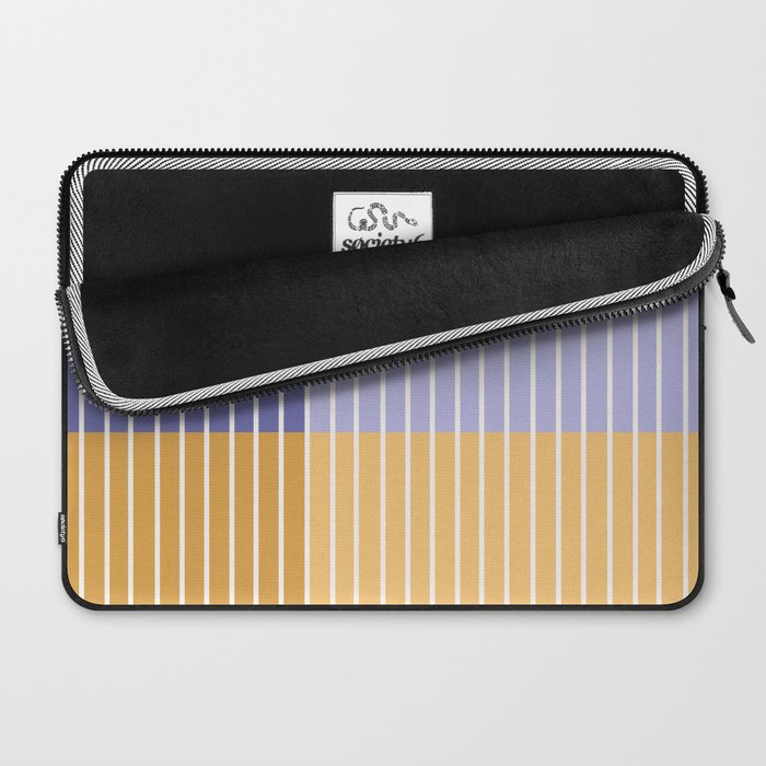 Color Block Line Abstract XXI Laptop Sleeve Gallery Image 2