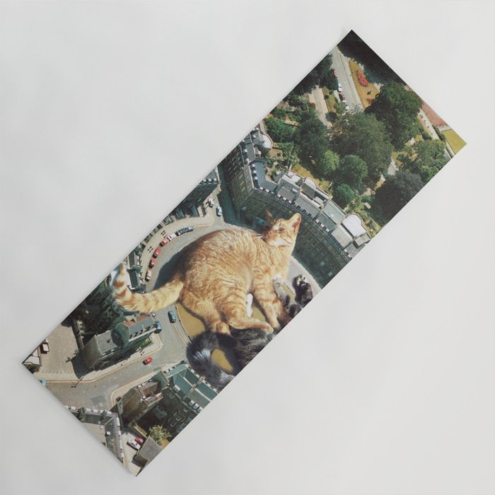 Lazy Cats Roundabout  Yoga Mat Gallery Image 1