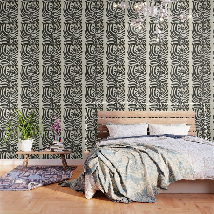 abstract blossom flower-black Wallpaper Gallery Image 1