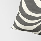 abstract blossom flower-black Pillow Sham Gallery Image 4