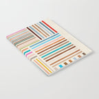 Colorful Lines Playful Modern Artwork Notebook Gallery Image 2