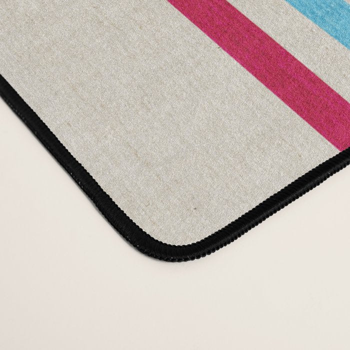 Colorful Lines Playful Modern Artwork Desk Mat Gallery Image 4