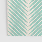 Palm Leaf Pattern - Turquoise Poster Gallery Image 3