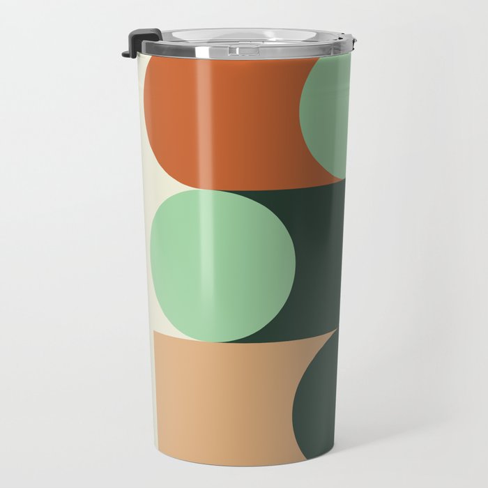 Modern Geometric 84A Travel Mug Gallery Image 3