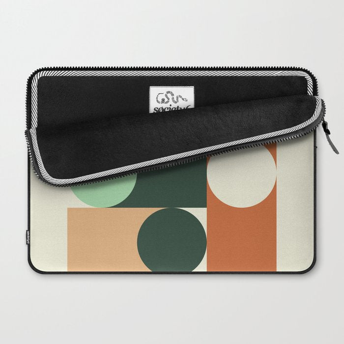 Modern Geometric 84A Laptop Sleeve Gallery Image 2