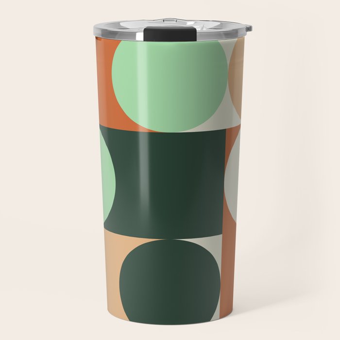 Modern Geometric 84A Travel Mug Gallery Image 1