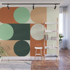 Modern Geometric 84A Wall Mural Gallery Image 1
