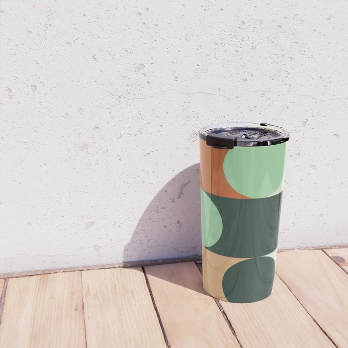 Modern Geometric 84A Travel Mug Gallery Image 4