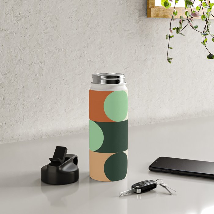 Modern Geometric 84A Water Bottle Gallery Image 4