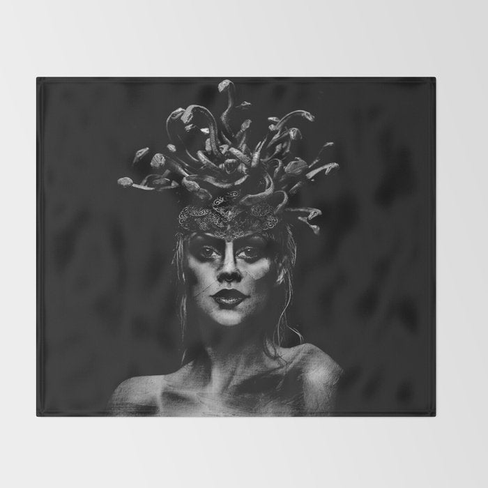 Medusa Throw Blanket Gallery Image 2