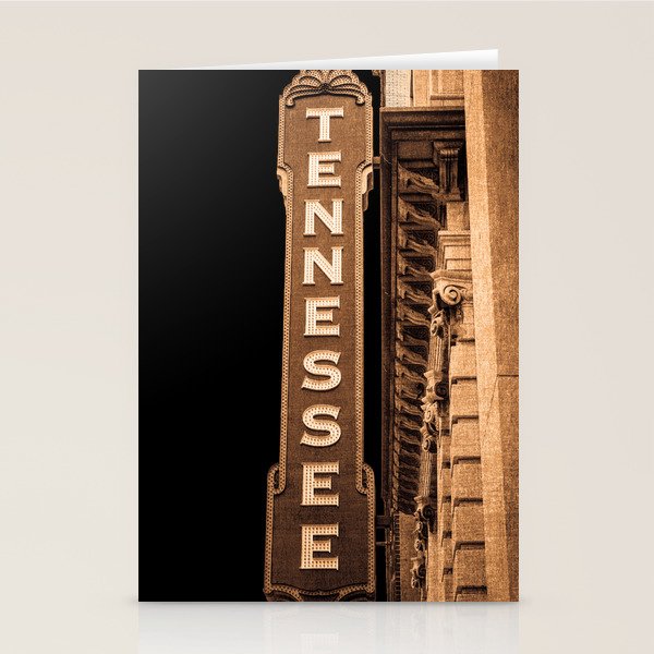 Tennessee Sign No. 2 Photography Stationery Card Gallery Image 2