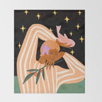 Fish and Tangerine Throw Blanket Gallery Image 2