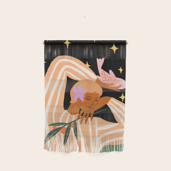 Fish and Tangerine Wall Hanging Gallery Image 1