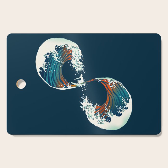 The Wave is forever Cutting Board Gallery Image 1