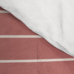 Minimal Arch LII Rose Modern Geometric Lines Comforter Gallery Image 4