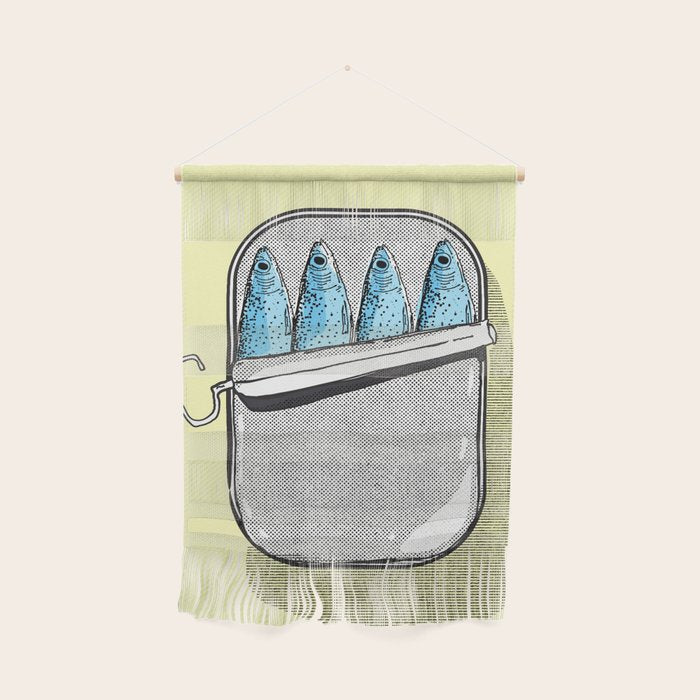 Pilchard fish in a tin Wall Hanging Gallery Image 1