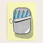 Pilchard fish in a tin Poster Gallery Image 4