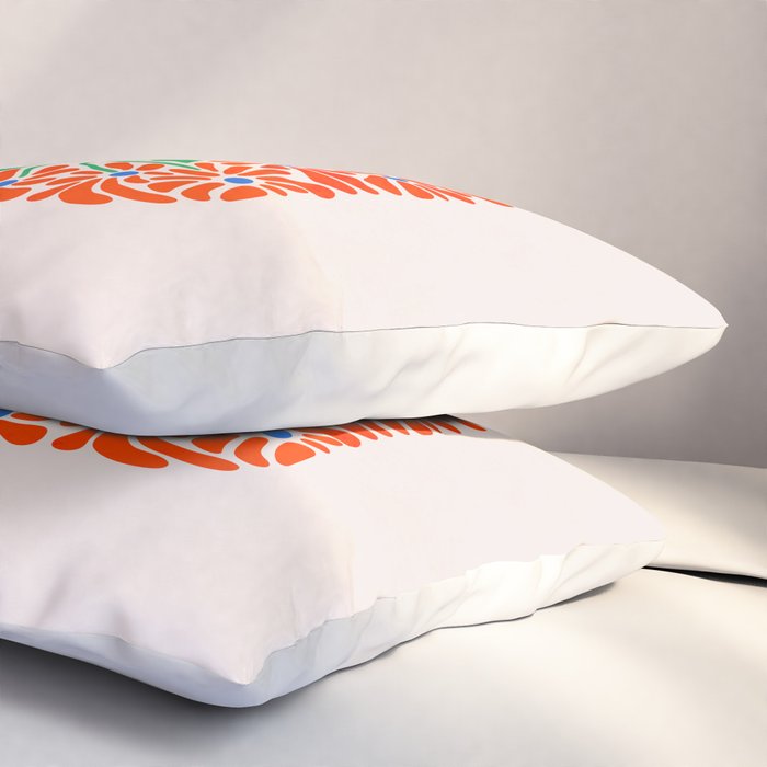 FOLIAGE 001: Hibiscus | Flower Market Pillow Sham Gallery Image 3