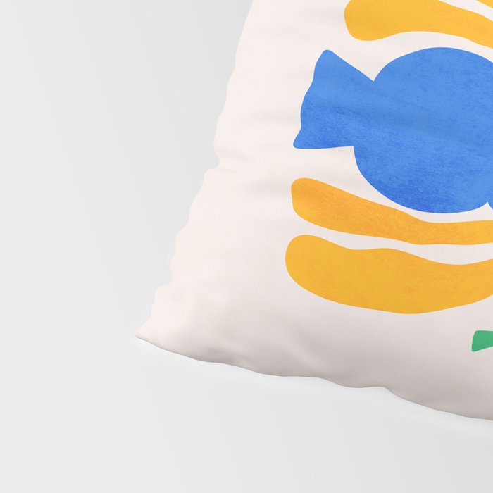FOLIAGE 001: Hibiscus | Flower Market Pillow Sham Gallery Image 4