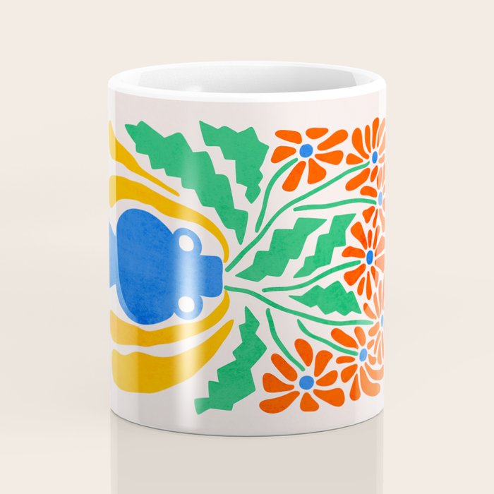 FOLIAGE 001: Hibiscus | Flower Market Coffee Mug Gallery Image 4