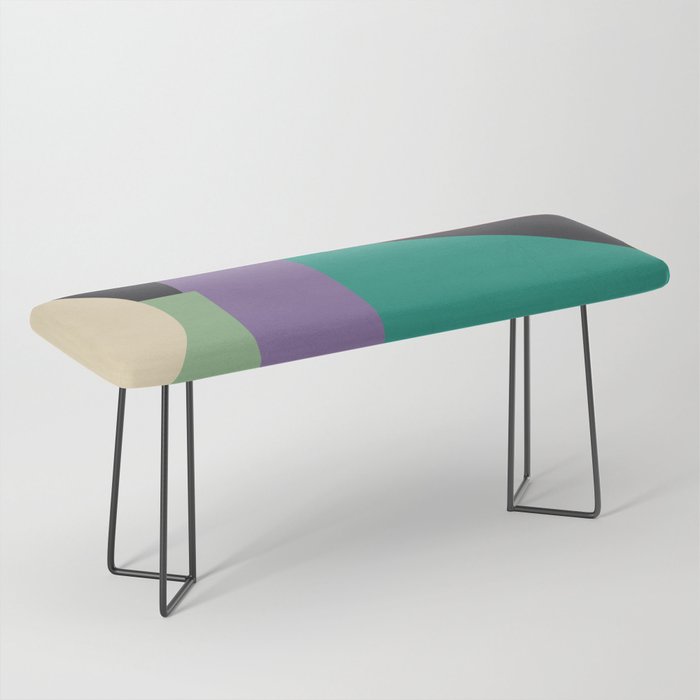 Colorful Geometric Abstract Art 21 Bench Gallery Image 1