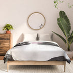 Medusa blowing pink bubblegum bubble Comforter Gallery Image 3
