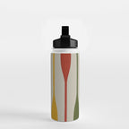 Canoe Paddle Stripes Water Bottle Gallery Image 2