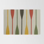 Canoe Paddle Stripes Rug Gallery Image 2